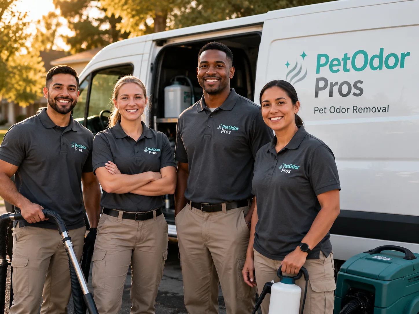 Pet Odor Removal team serving Pasadena, TX